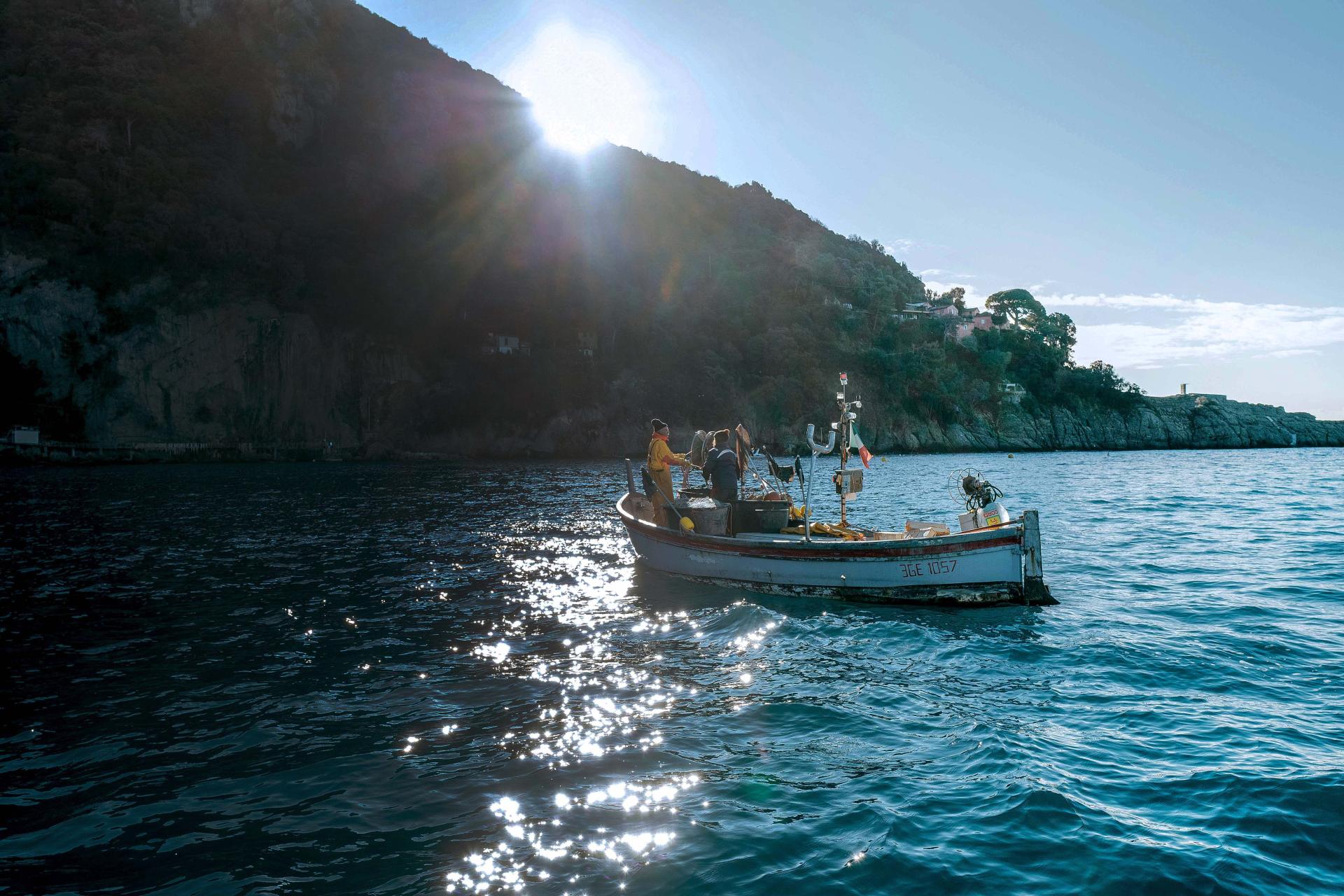 Pesca in barca